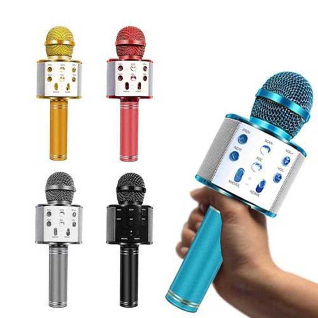 Wireless Karaoke Microphone for Kids Assorted Colours Jam Store